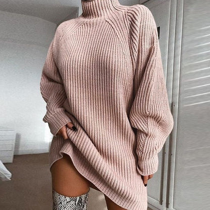 Pull Robe Col Roulé