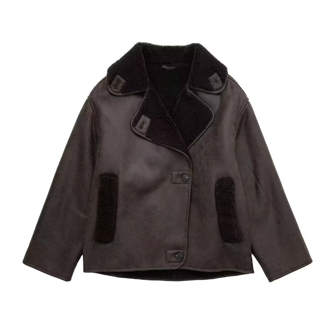 Veste en Sherpa Oversize Chic