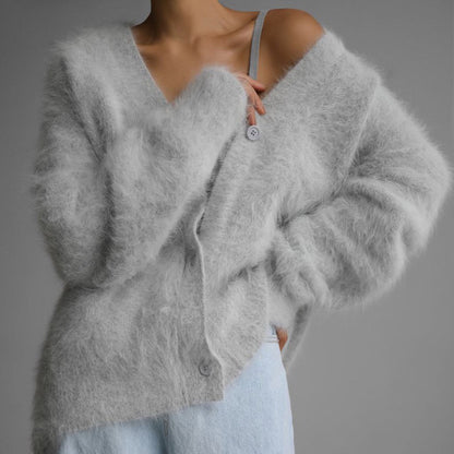 Chic gilet chaud effet peluche