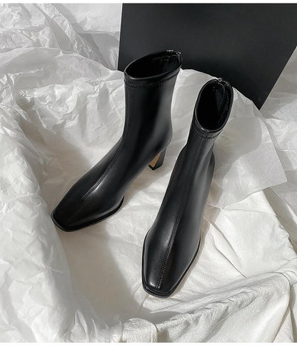 Ara Blandez ® / Bottines Élégantes à Talon Carré