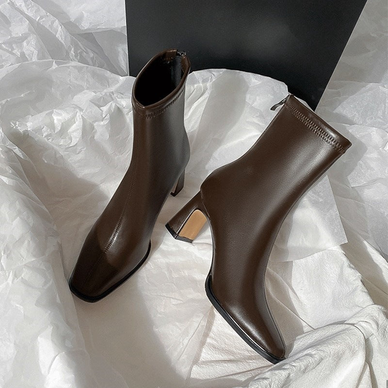 Ara Blandez ® / Bottines Élégantes à Talon Carré